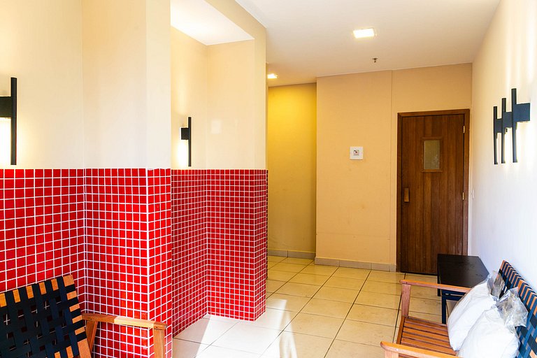 Rio Wonder: Elegante 2 quartos (1 suíte) com vaga!
