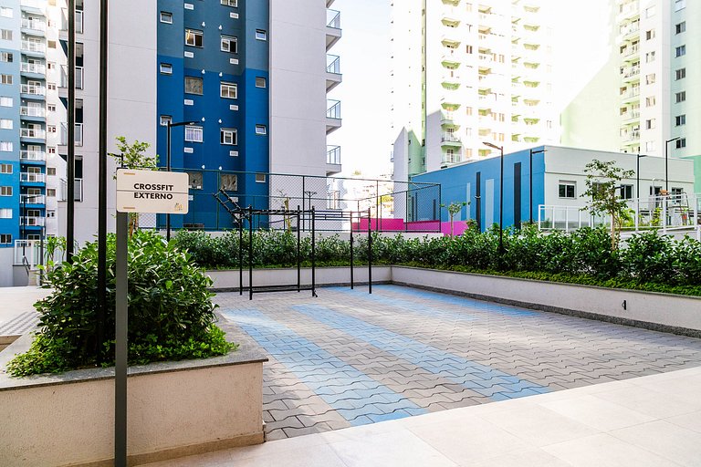 Rio Wonder: Elegante 2 quartos (1 suíte) com vaga!