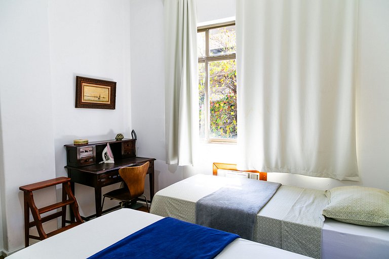 Copacabana Light: 3 qts (1suíte) espaço e conforto