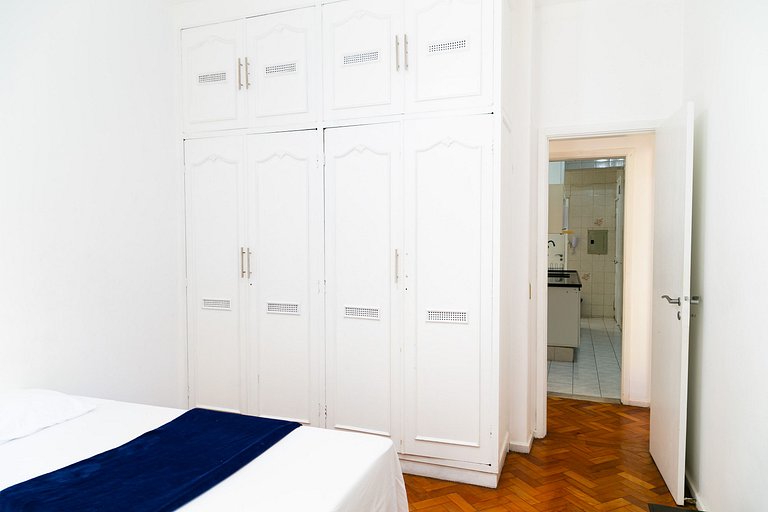 Copacabana Light: 3 qts (1suíte) espaço e conforto