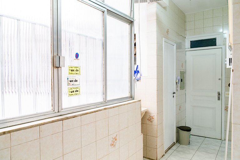 Copacabana Light: 3 qts (1suíte) espaço e conforto