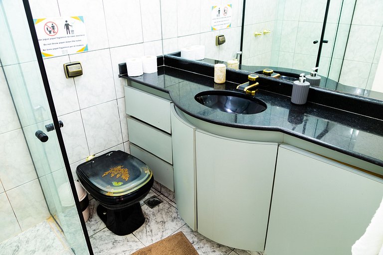 Copacabana Light: 3 qts (1suíte) espaço e conforto