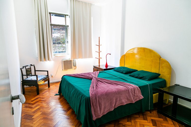 Copacabana Light: 3 qts (1suíte) espaço e conforto