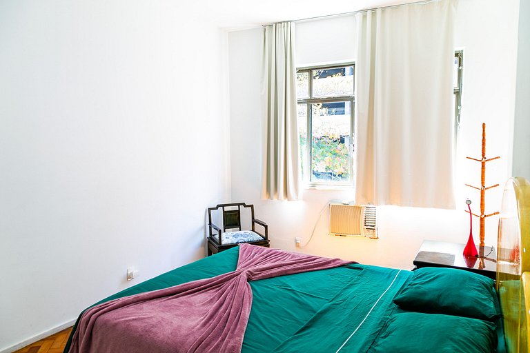 Copacabana Light: 3 qts (1suíte) espaço e conforto