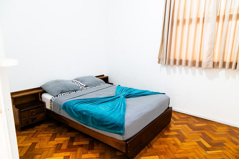 Copacabana Light: 3 qts (1suíte) espaço e conforto