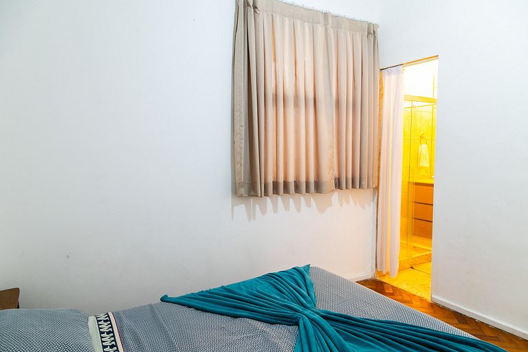 Copacabana Light: 3 qts (1suíte) espaço e conforto