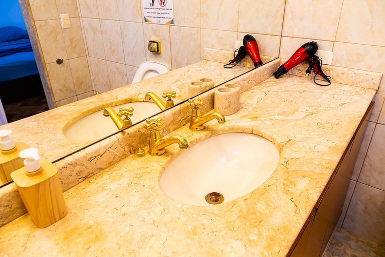 Copacabana Light: 3 qts (1suíte) espaço e conforto