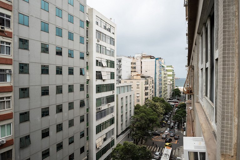 Copacabana Solstice: Conforto, Vista Praia e Vaga