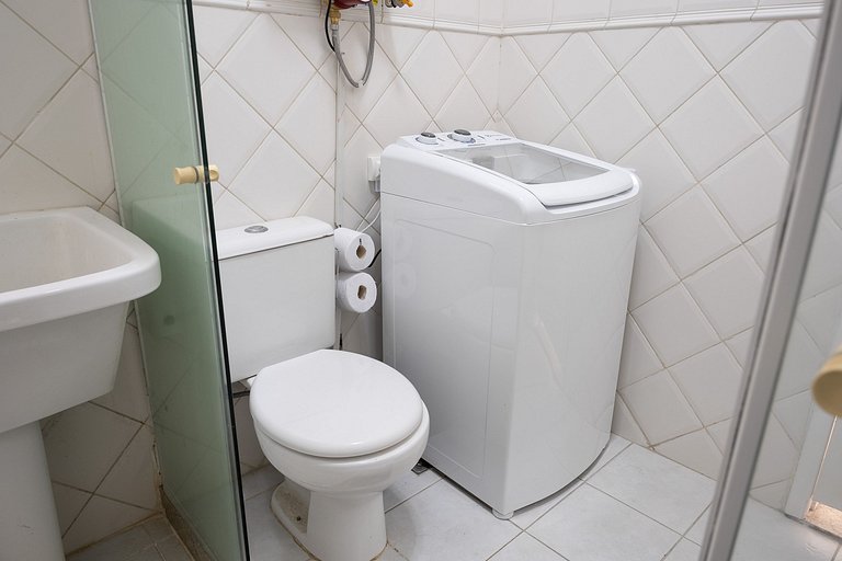 Copacabana Quiet: cama queen e localização soberba
