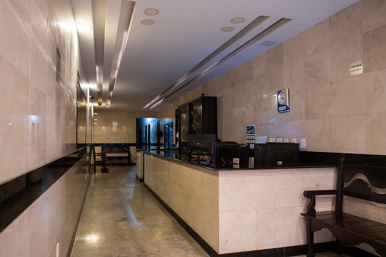 Copacabana Quiet: cama queen e localização soberba