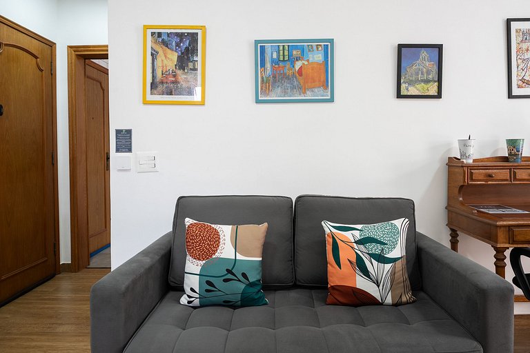 Vila Tijuca: Suíte Compacta, Quarto, Vaga Garagem
