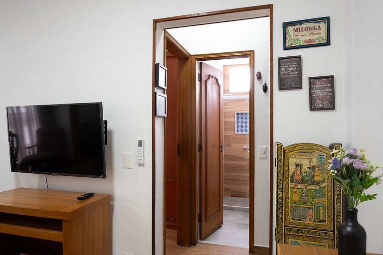 Vila Tijuca: Suíte Compacta, Quarto, Vaga Garagem