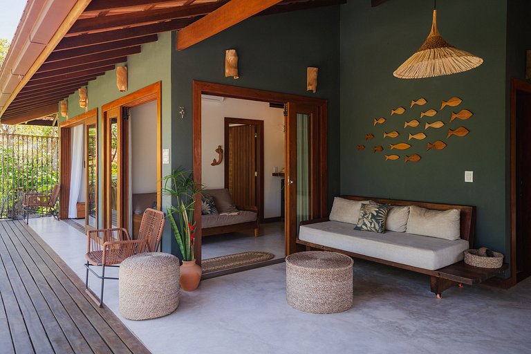 Casa Amô: Lar na Praia de Saquaíra, Maraú, Bahia