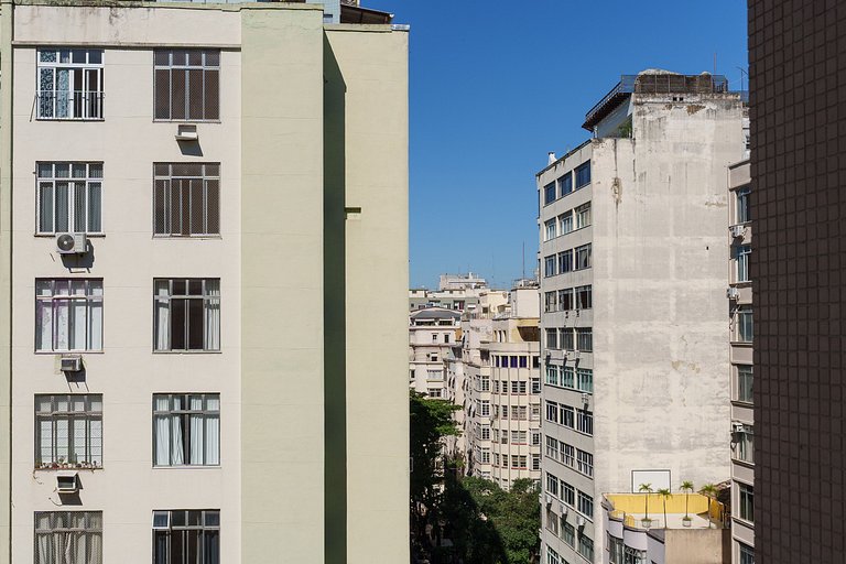 Copacabana Concept: 2 Quartos, Praia e Metrô!