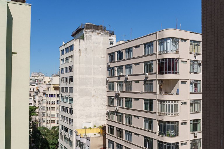 Copacabana Concept: 2 Quartos, Praia e Metrô!