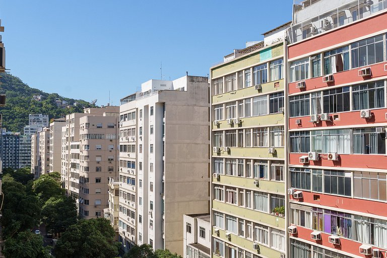 Copacabana Concept: 2 Quartos, Praia e Metrô!