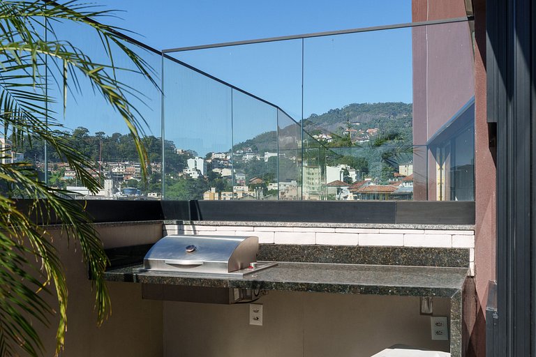 Rio Grand Central: Rooftop & Piscina Vista Cristo