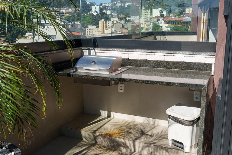 Rio Grand Central: Rooftop & Piscina Vista Cristo