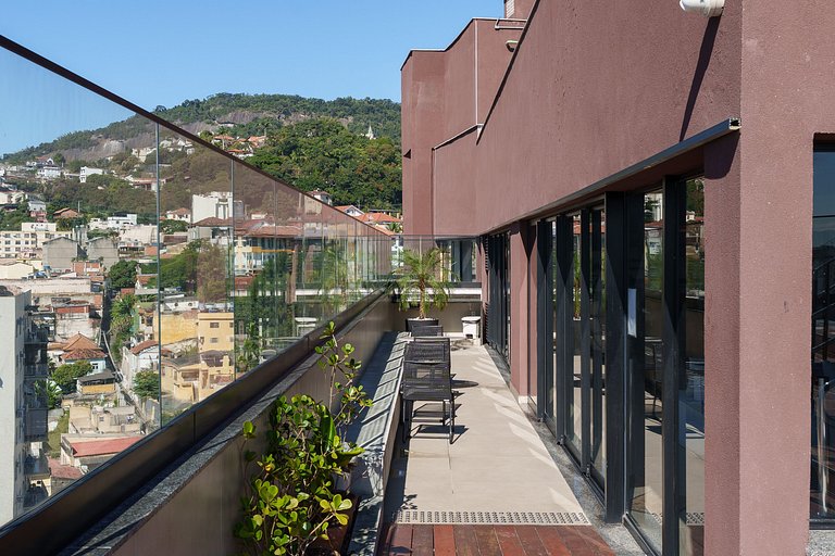 Rio Grand Central: Rooftop & Piscina Vista Cristo