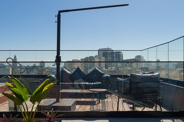 Rio Grand Central: Rooftop & Piscina Vista Cristo