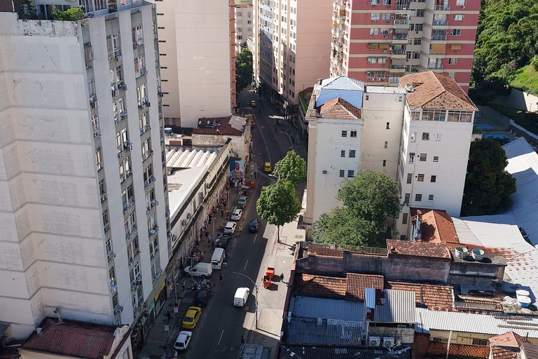 Rio Grand Central: Rooftop & Piscina Vista Cristo