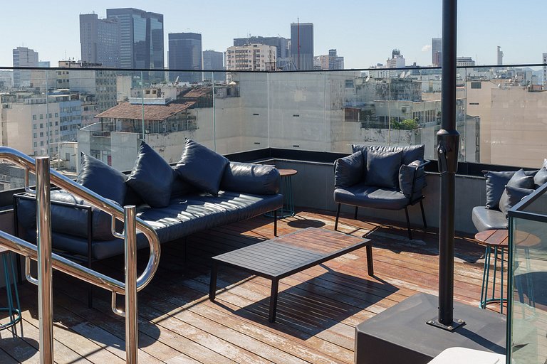 Rio Grand Central: Rooftop & Piscina Vista Cristo
