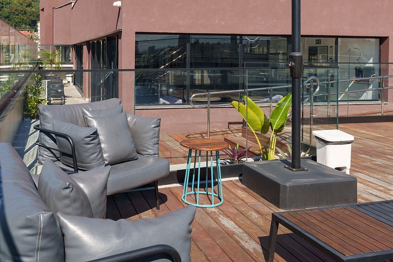 Rio Grand Central: Rooftop & Piscina Vista Cristo
