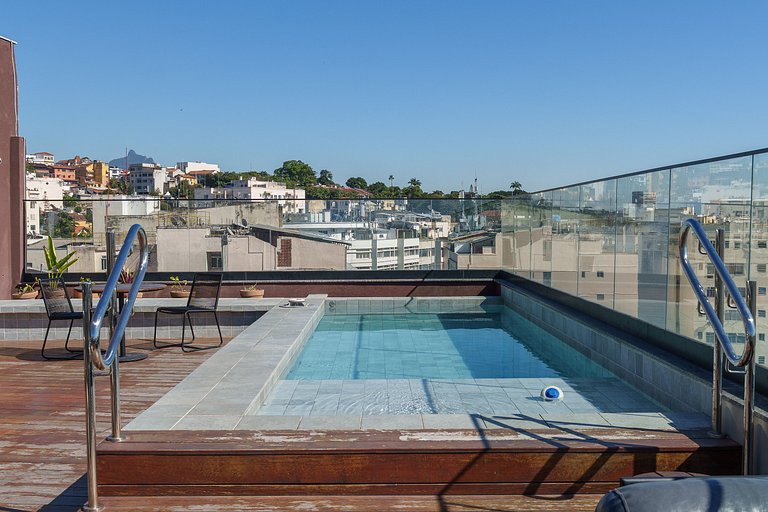 Rio Grand Central: Rooftop & Piscina Vista Cristo