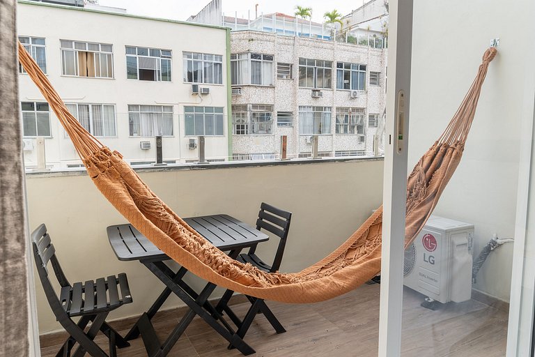 Copacabana Studio Balcony Beach View