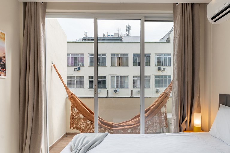 Copacabana Studio Balcony Beach View