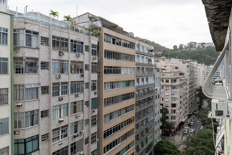 Copacabana Studio Balcony Beach View