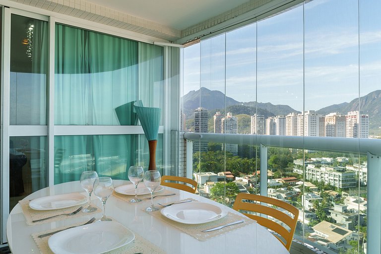 Wyndham Rio Barra: Vista Mar e Varanda Panorâmica