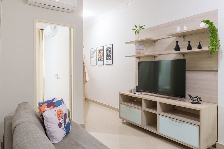 Copacabana Quartier: 2 Quartos na Quadra da Praia!