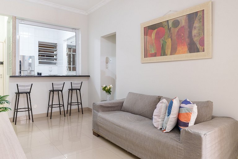 Copacabana Quartier: 2 Quartos na Quadra da Praia!