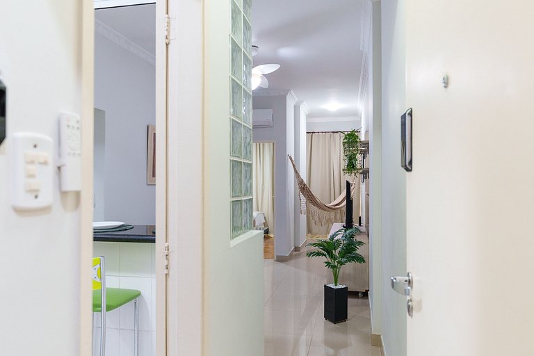 Copacabana Quartier: 2 Quartos na Quadra da Praia!