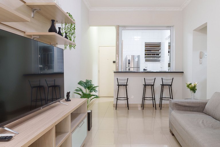 Copacabana Quartier: 2 Quartos na Quadra da Praia!