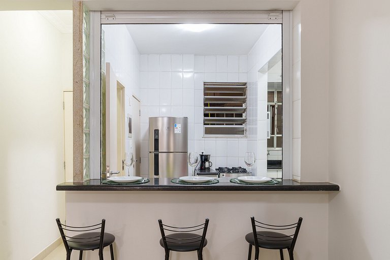 Copacabana Quartier: 2 Quartos na Quadra da Praia!