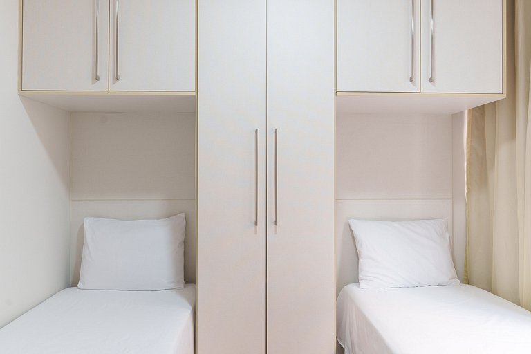 Copacabana Quartier: 2 Quartos na Quadra da Praia!