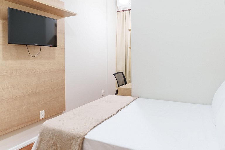 Copacabana Quartier: 2 Quartos na Quadra da Praia!