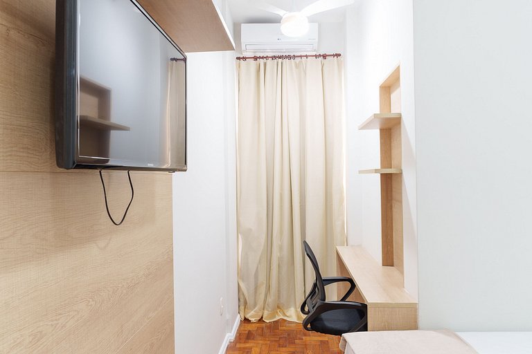 Copacabana Quartier: 2 Quartos na Quadra da Praia!