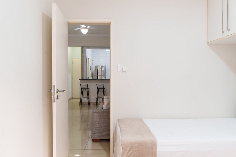 Copacabana Quartier: 2 Quartos na Quadra da Praia!