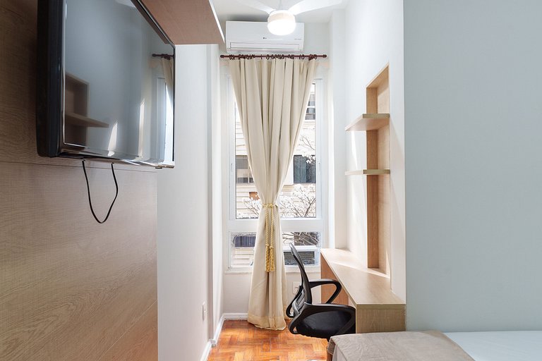 Copacabana Quartier: 2 Quartos na Quadra da Praia!