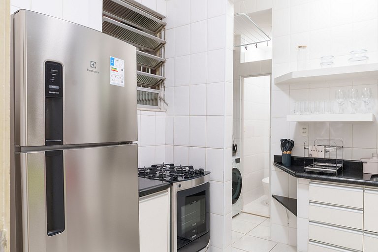 Copacabana Quartier: 2 Quartos na Quadra da Praia!