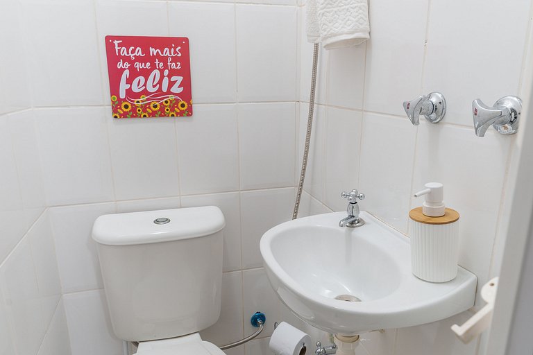 Copacabana Quartier: 2 Quartos na Quadra da Praia!