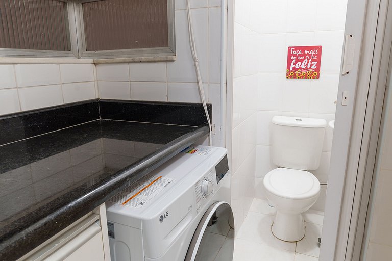 Copacabana Quartier: 2 Quartos na Quadra da Praia!