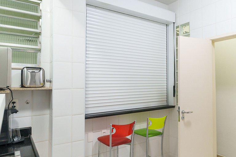 Copacabana Quartier: 2 Quartos na Quadra da Praia!