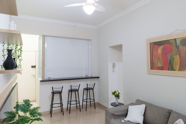 Copacabana Quartier: 2 Quartos na Quadra da Praia!