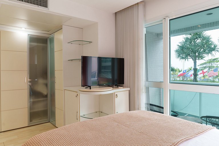 Wyndham Rio Barra: 2 Suítes, Varandas e Vista Mar!